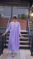 Lavender Daisy Dress