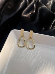 Gold Hang Earrings