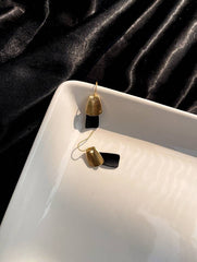 Black & Gold Earrings