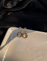 Gold loops Earrings