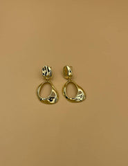 Gold Drop Earrings