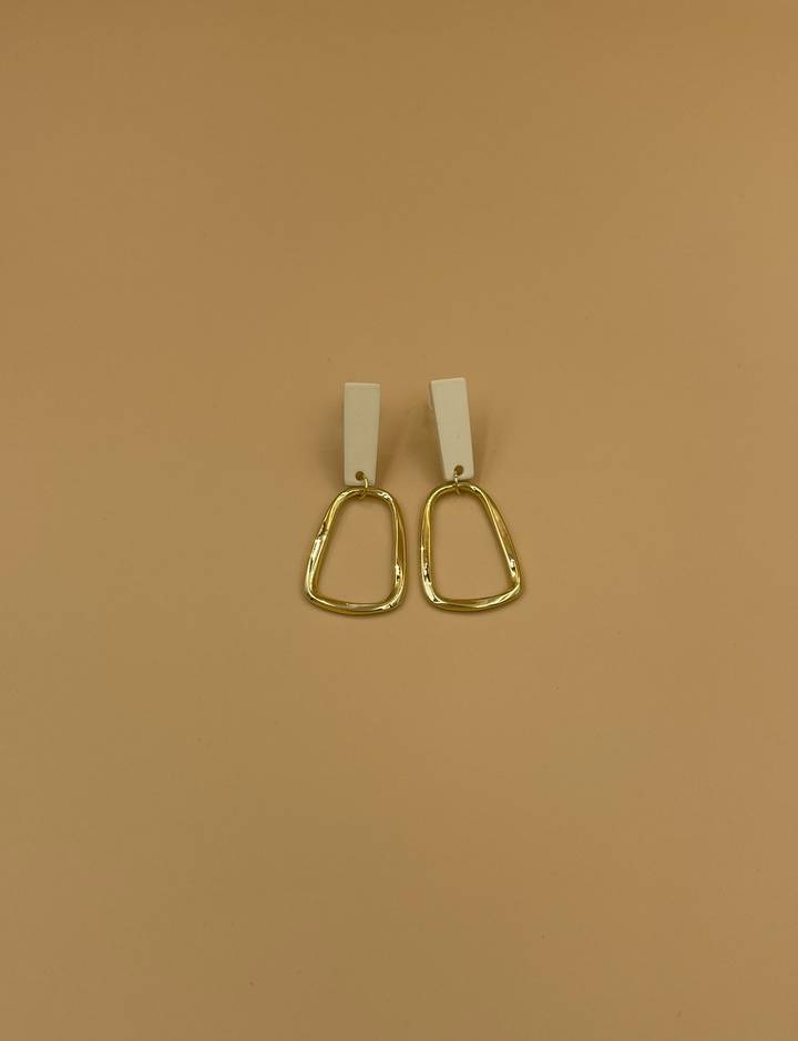 Gold Hang Earrings